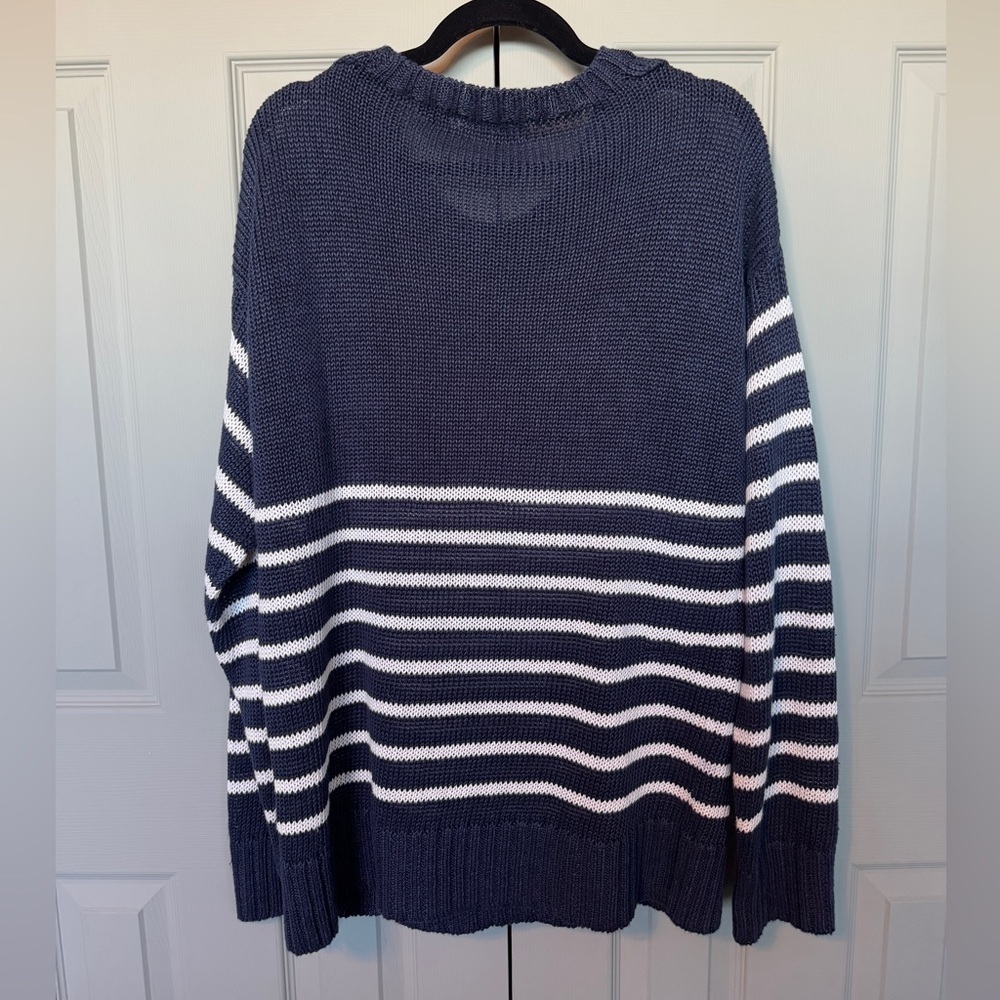 Sies Marjan Kyle Linen Striped Sweater - Picture 5 of 5